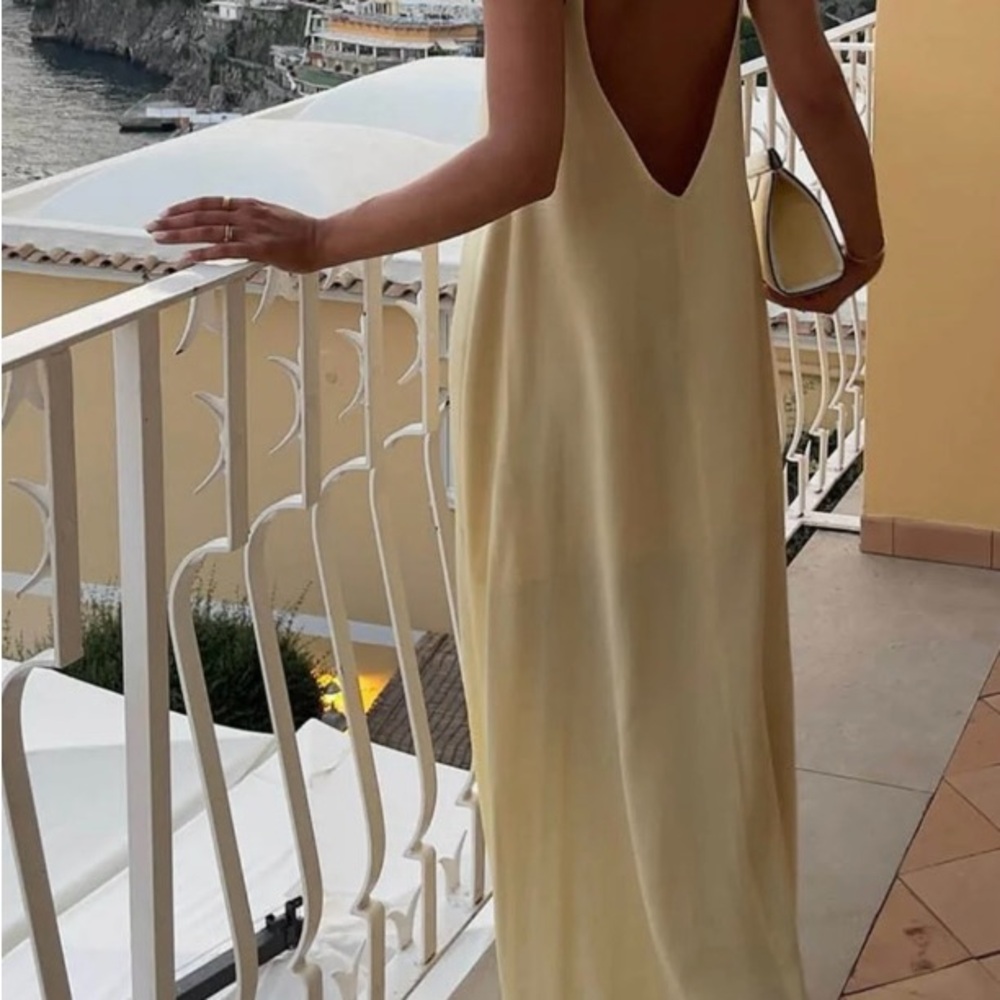 Satin Maxi Dress